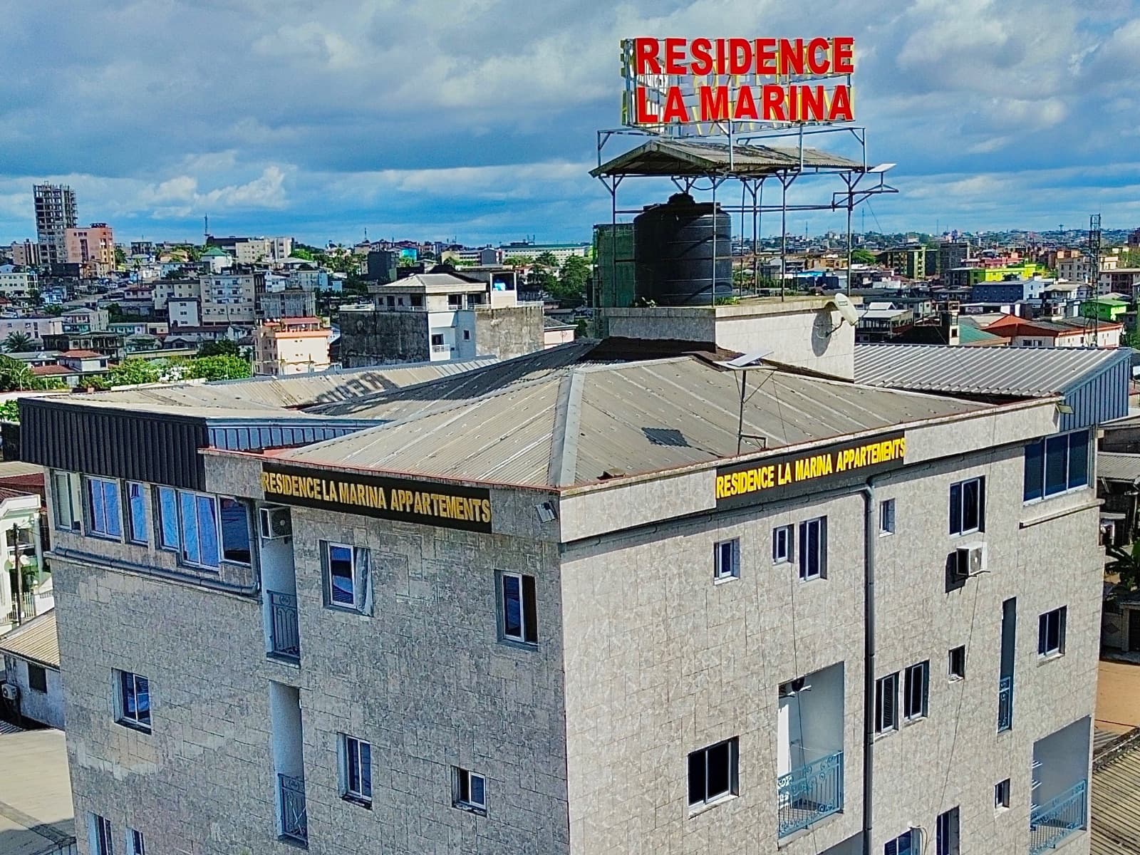 Vue du bâtiment