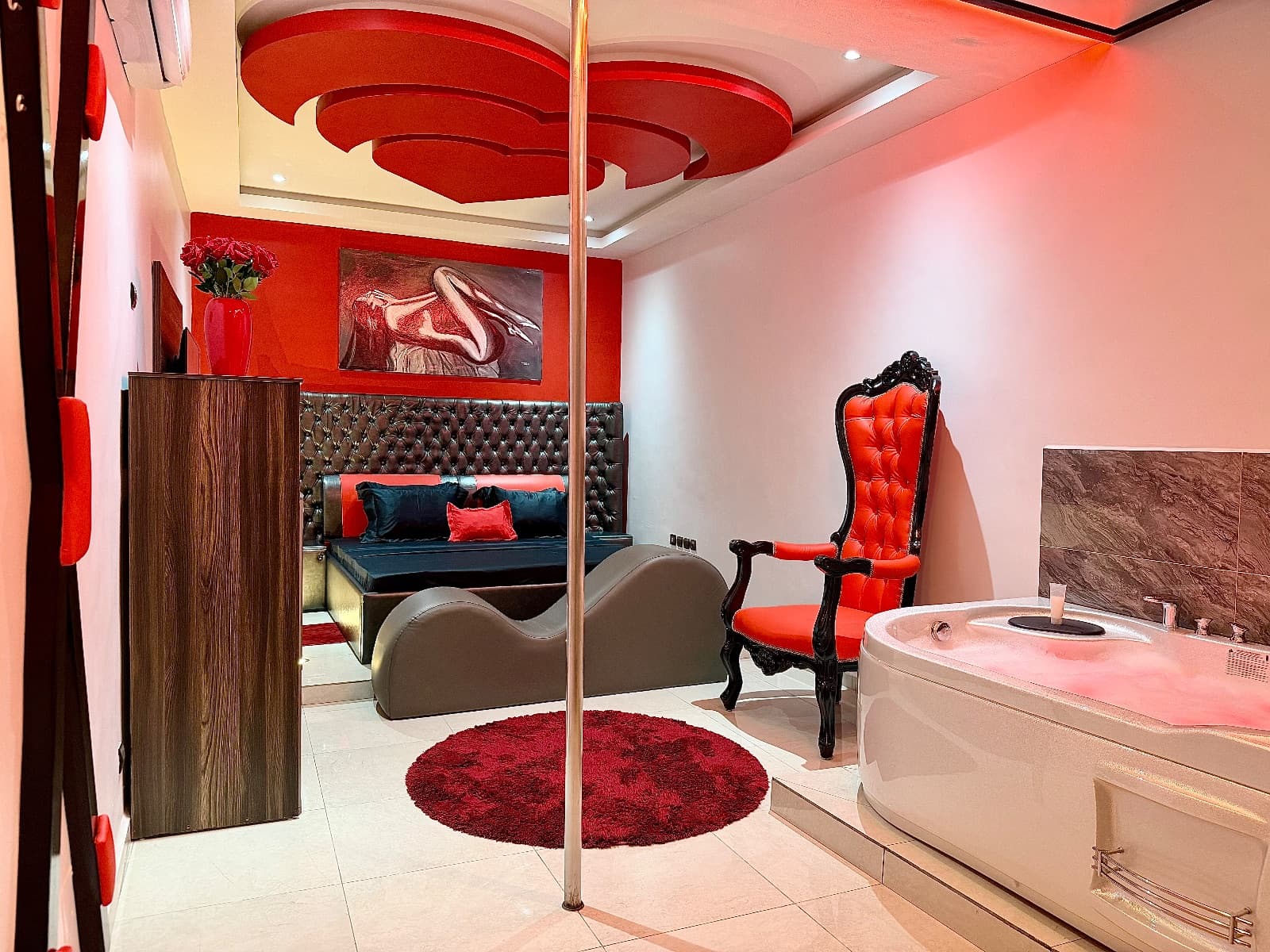 Vue de la love room